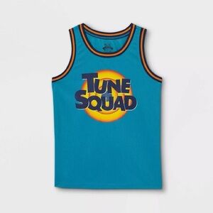 Space Jam Tune Squad Kids Tank Top - Blue Size XS